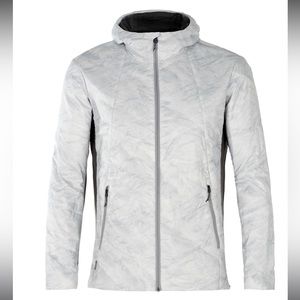 Icebreaker Men's Size M Medium Hooded Jacket Helix MerinoLOFT